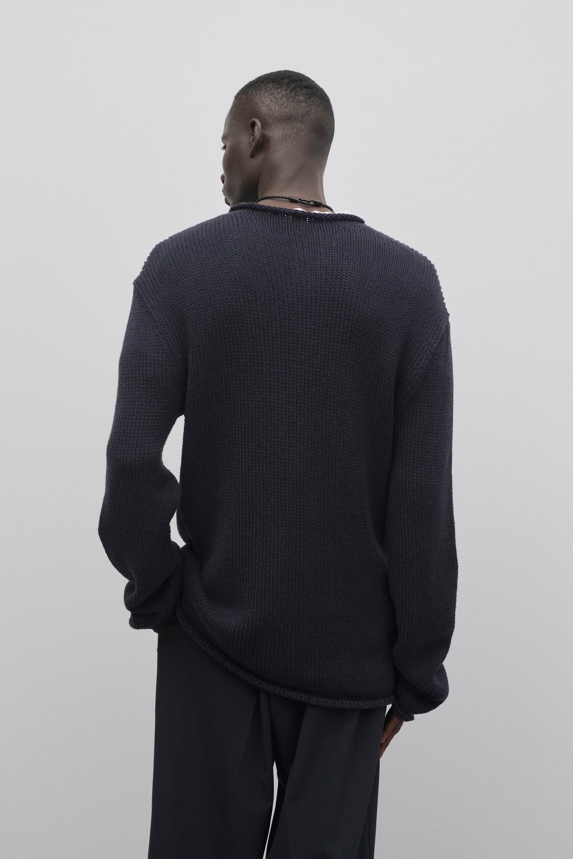 Anteo Top in Cotton and Cashmere - 4