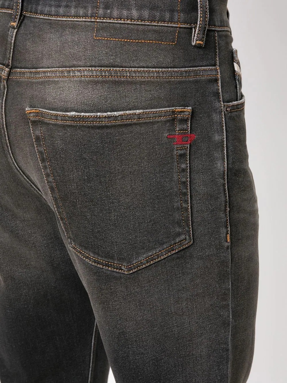 embroidered-logo 2005 jeans - 5
