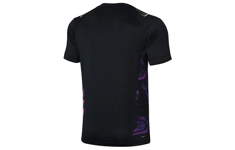 Li-Ning 32th Tokyo Olympics Table Tennis Jersey 'Black Pink' AAYR361-2 - 2