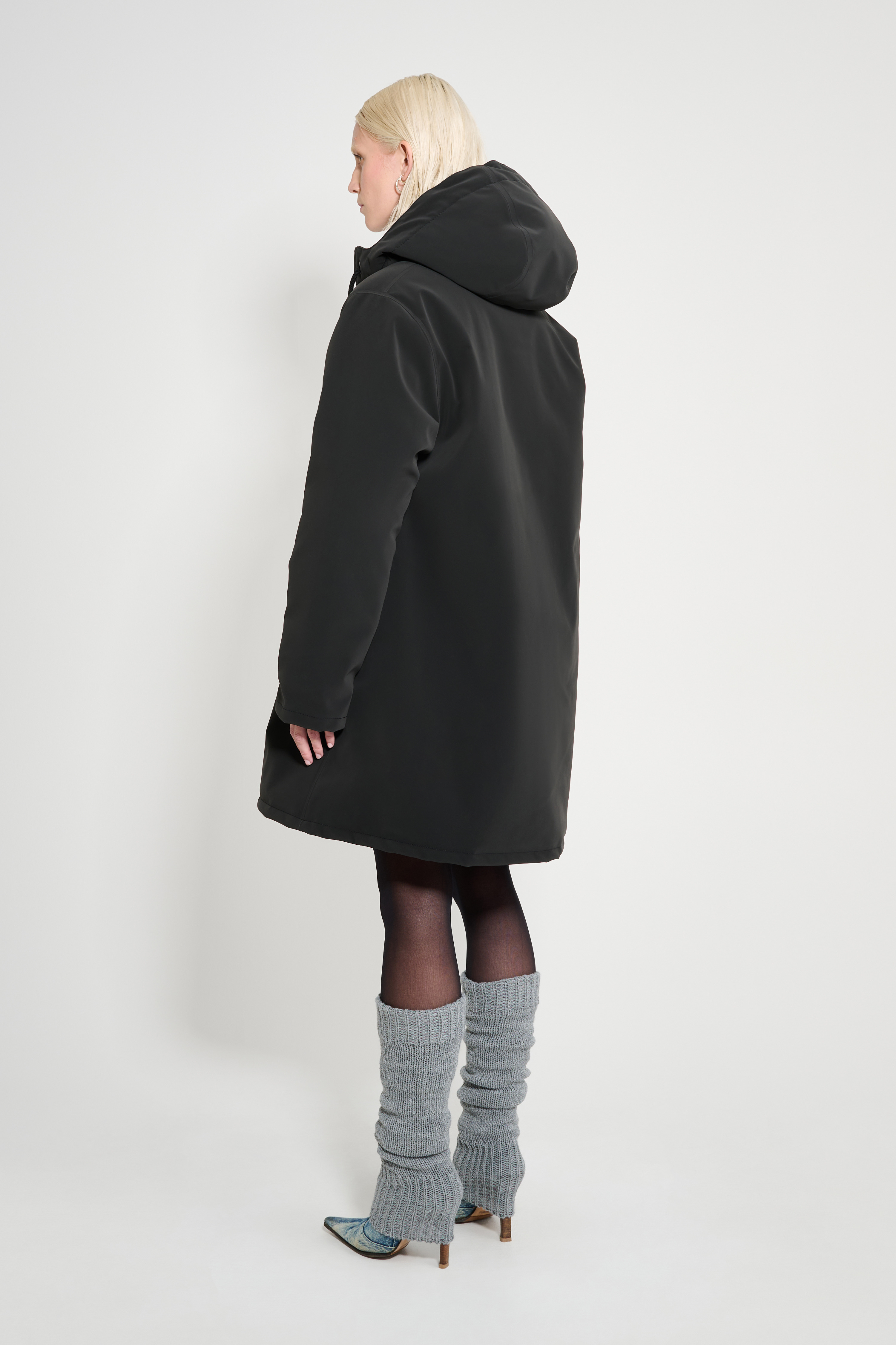 Mosebacke Matte Winter Coat Black - 4