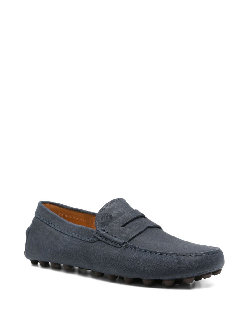 Tod's leather loafers outlook