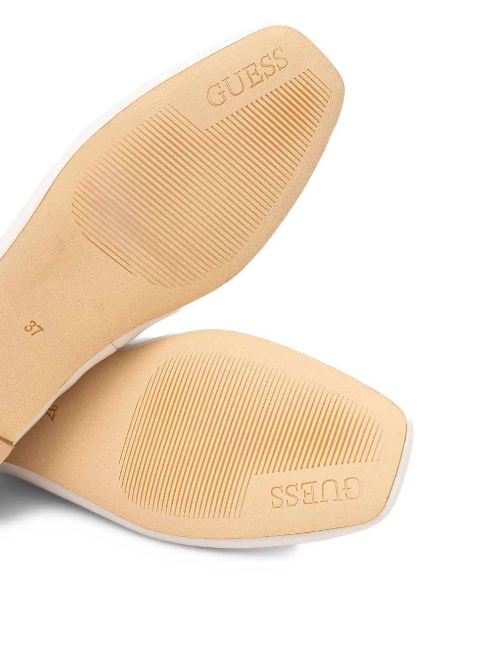 logo-plaque ballerina shoes - 5