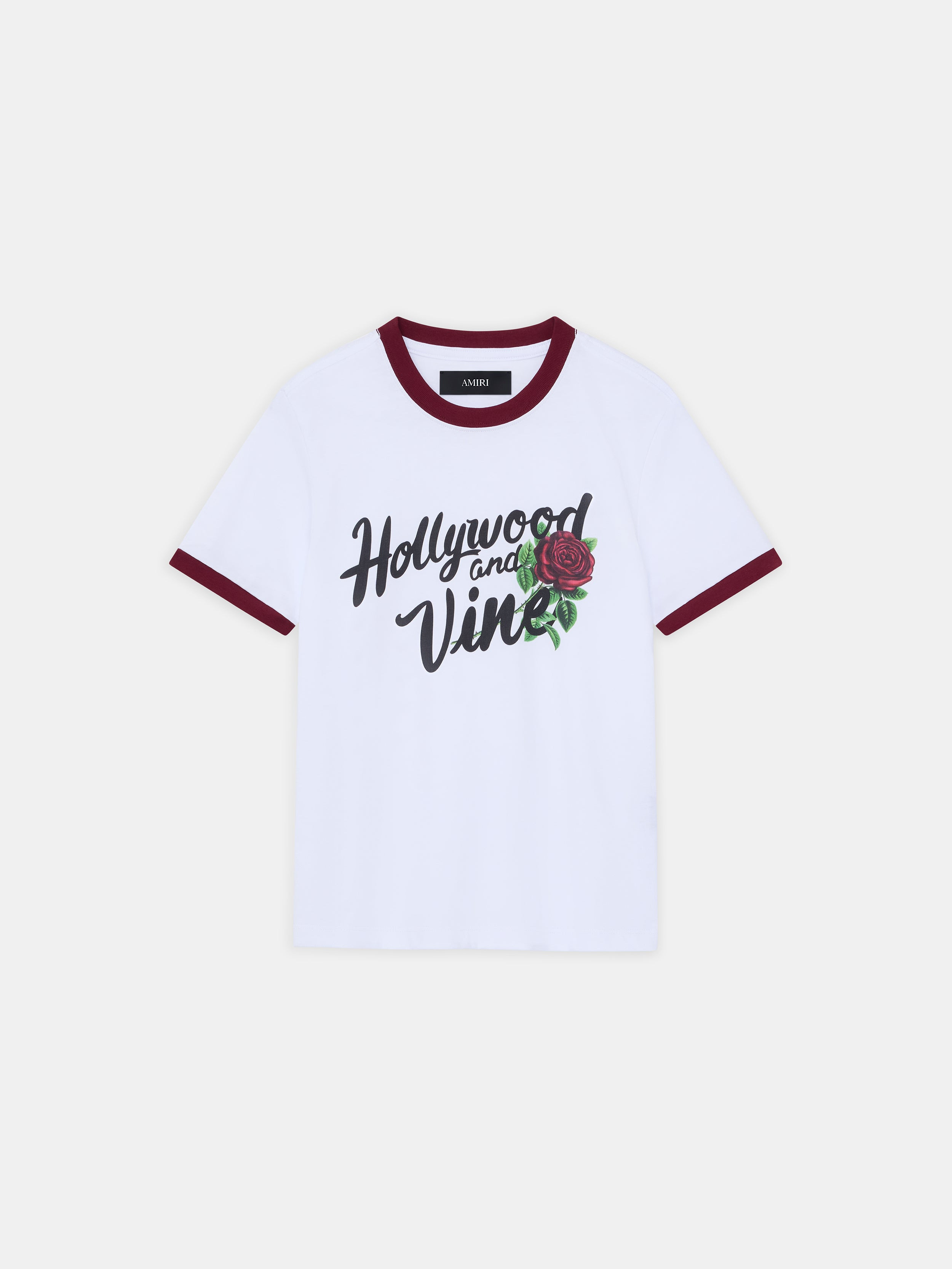 WOMEN'S ROSE RINGER TEE - 1