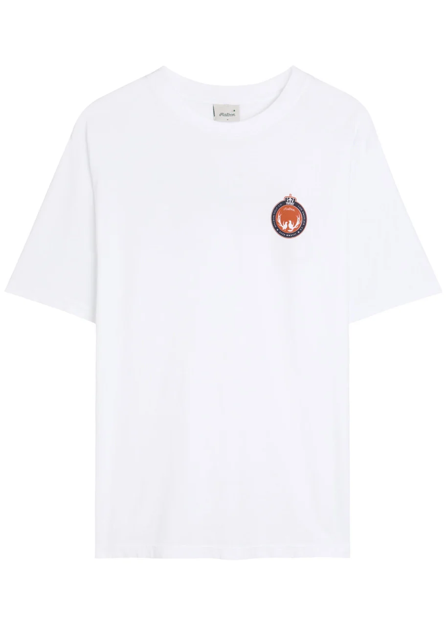 Malbon Bermuda Maxwell Logo-print Cotton T-shirt - 1