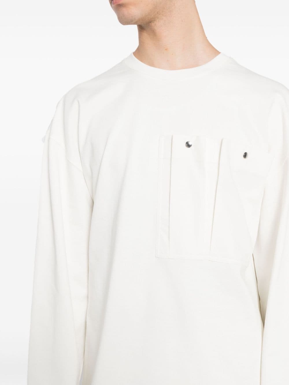long-sleeve organic cotton T-shirt - 5