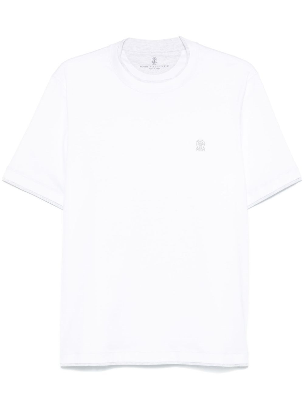 関税送料込み■Brunello Cucinelli■logo cotton t-shirt Brunello Cucinelli Logo cotton t-shirt | tessabit | REVERSIBLE