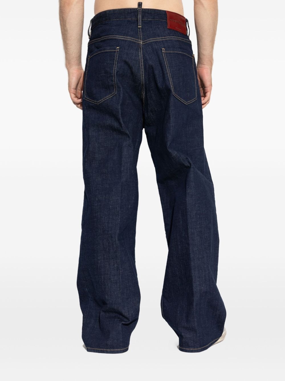 wide-leg jeans - 4