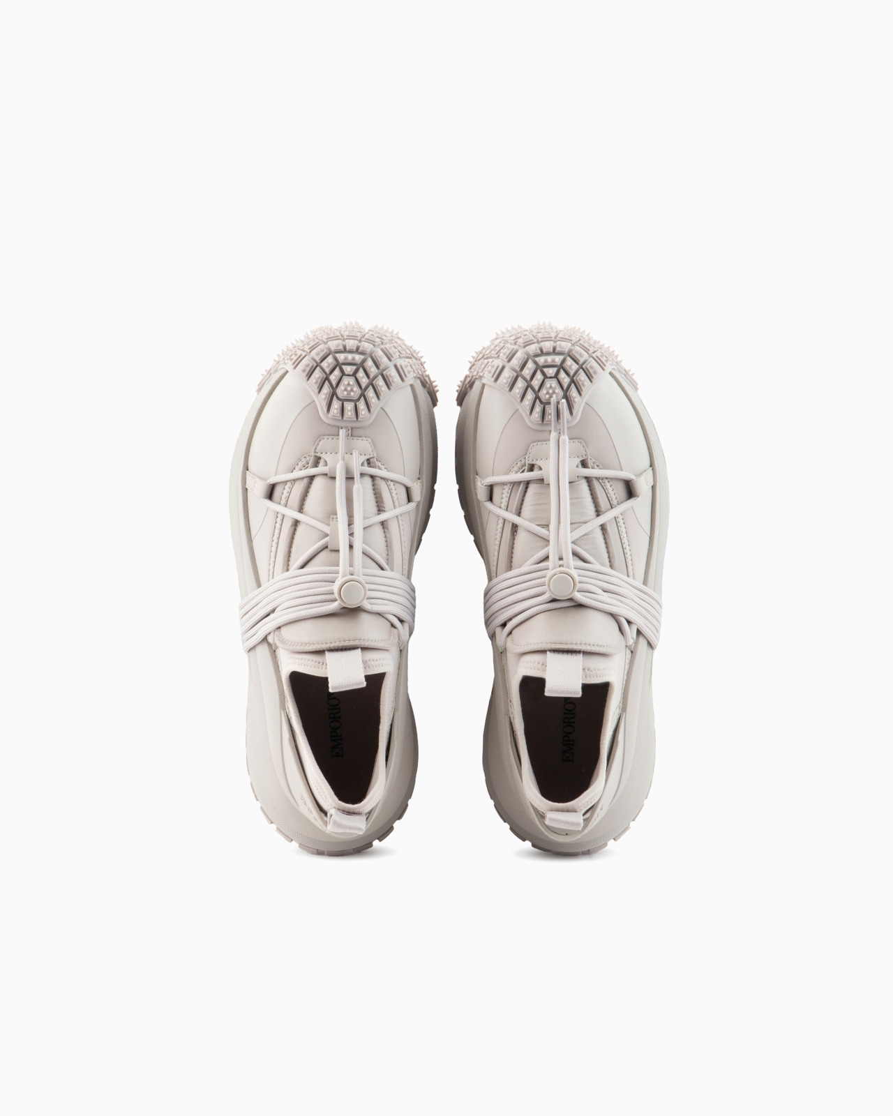 Nylon sneakers with scuba details and drawstring - 3
