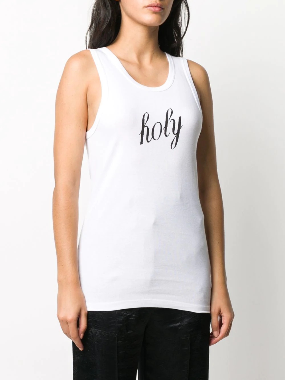 holy print tank top  - 3