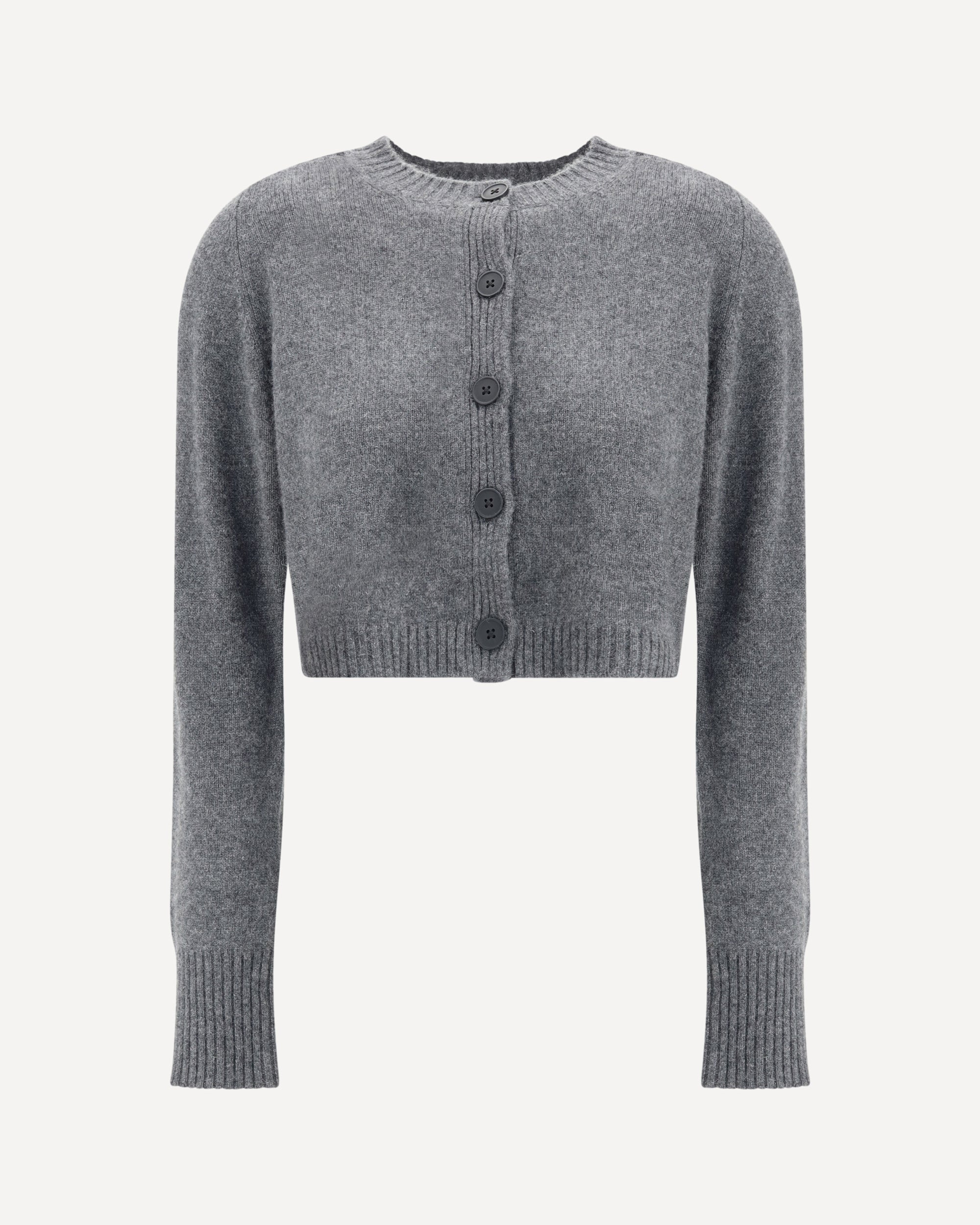 Cashmere crop Cardigan - 1