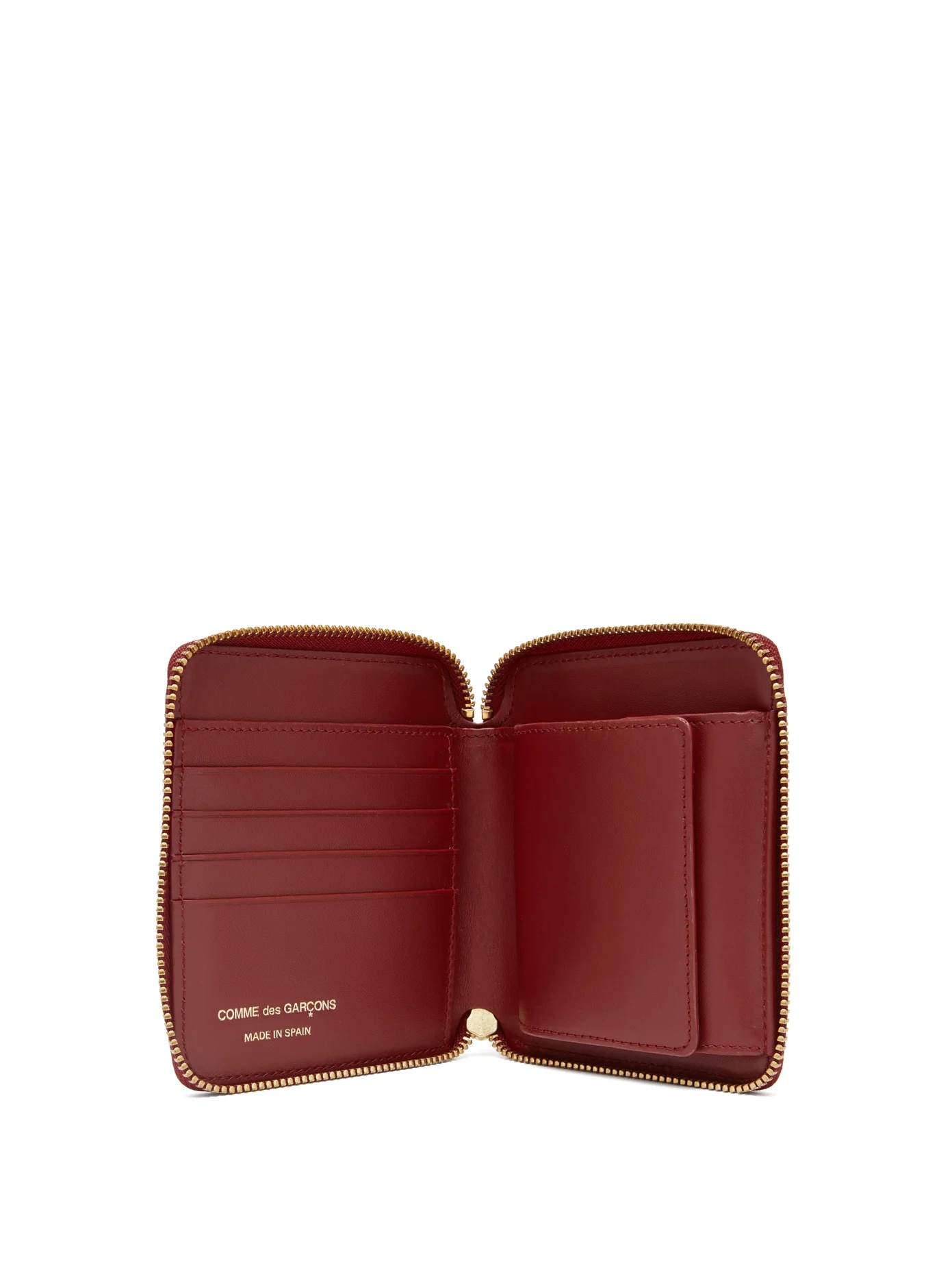 Leather zip wallet - 2