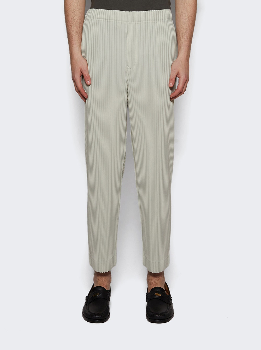 Pleated Pants Frosty Grey - 2