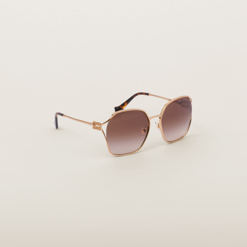 Miu Miu Miu Miu Logo sunglasses outlook