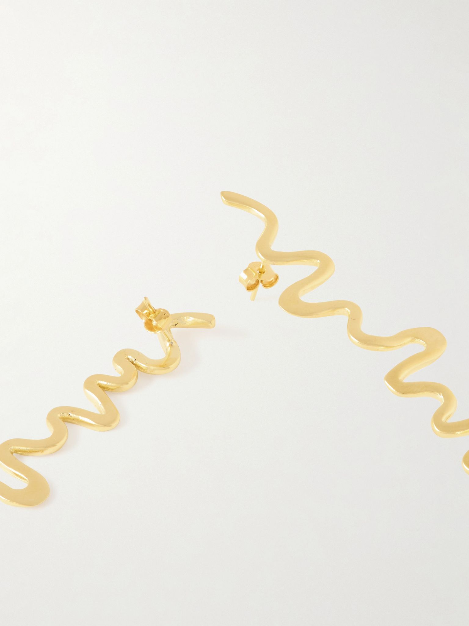 Shore gold-plated earrings Gold - 3