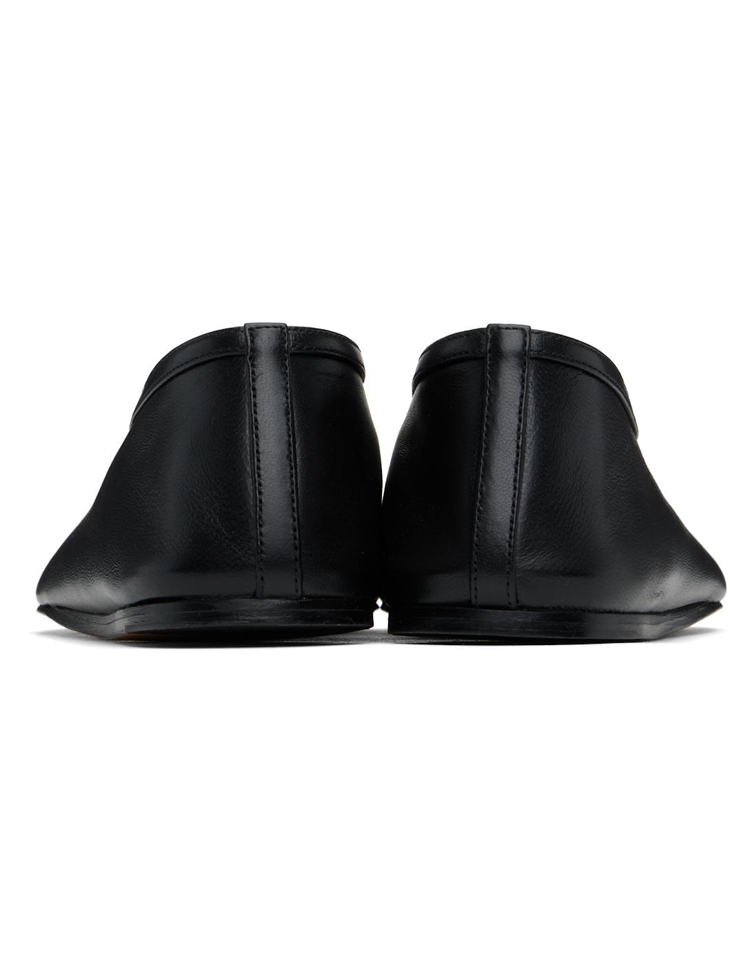 Black Luna Ballerina Flats - 2
