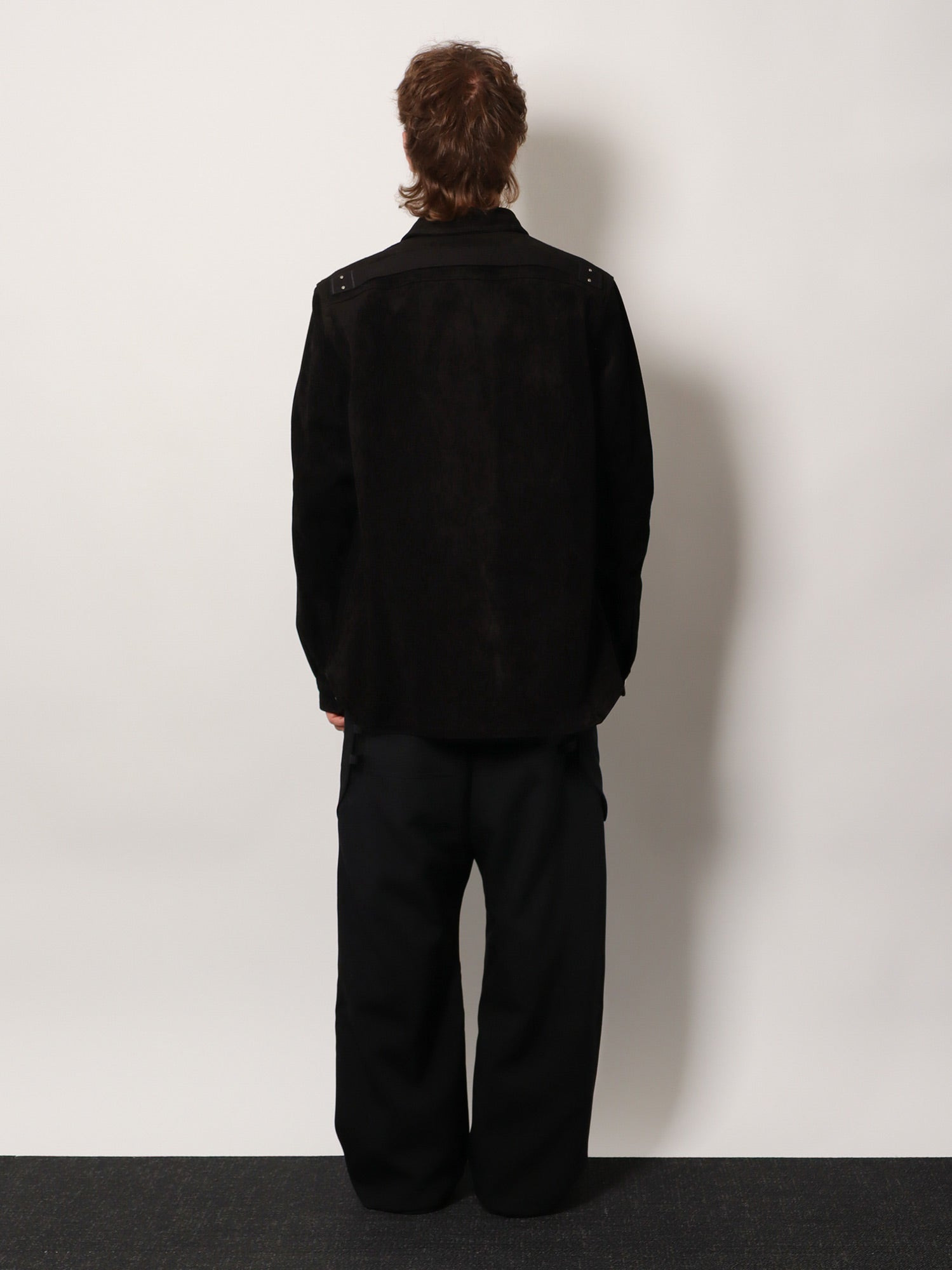 Rick Owens Men Suede Jacket - 3
