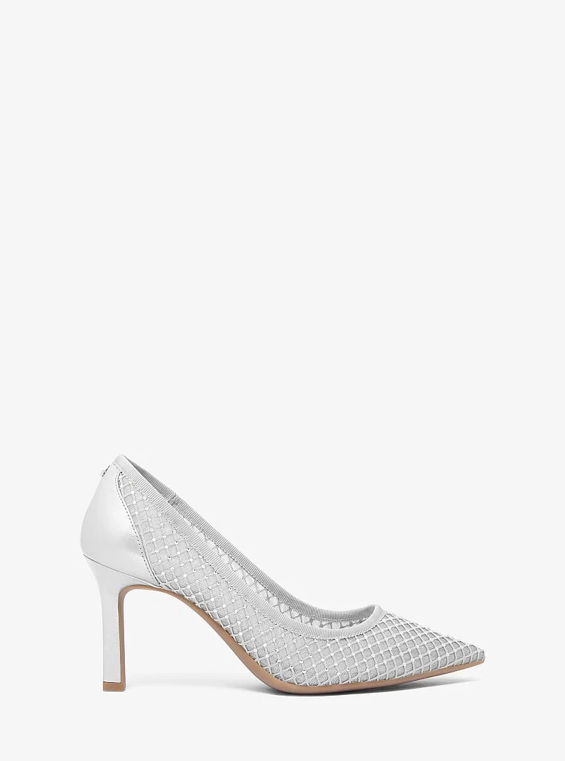 Willa Embellished Mesh Pump - 1