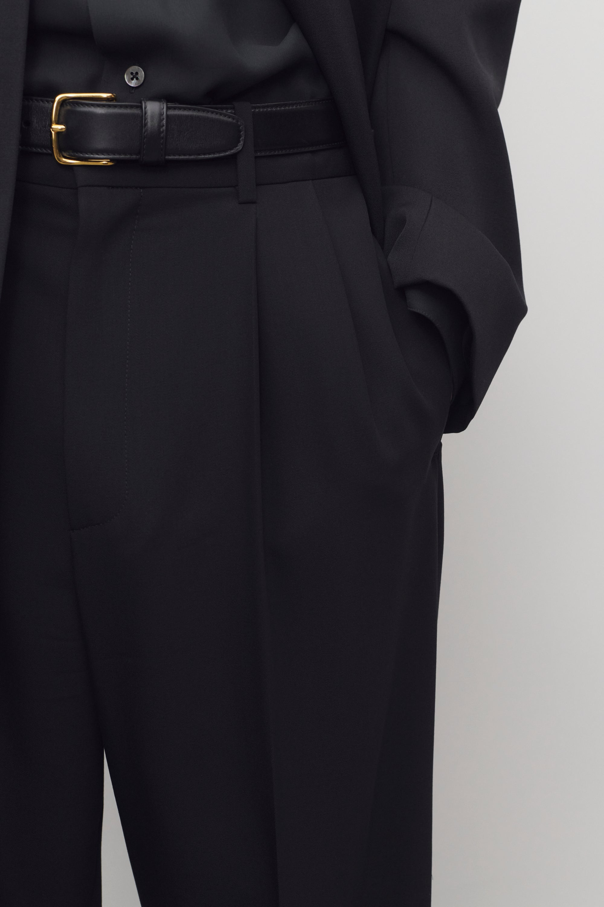 Zev Pant in Virgin Wool - 6