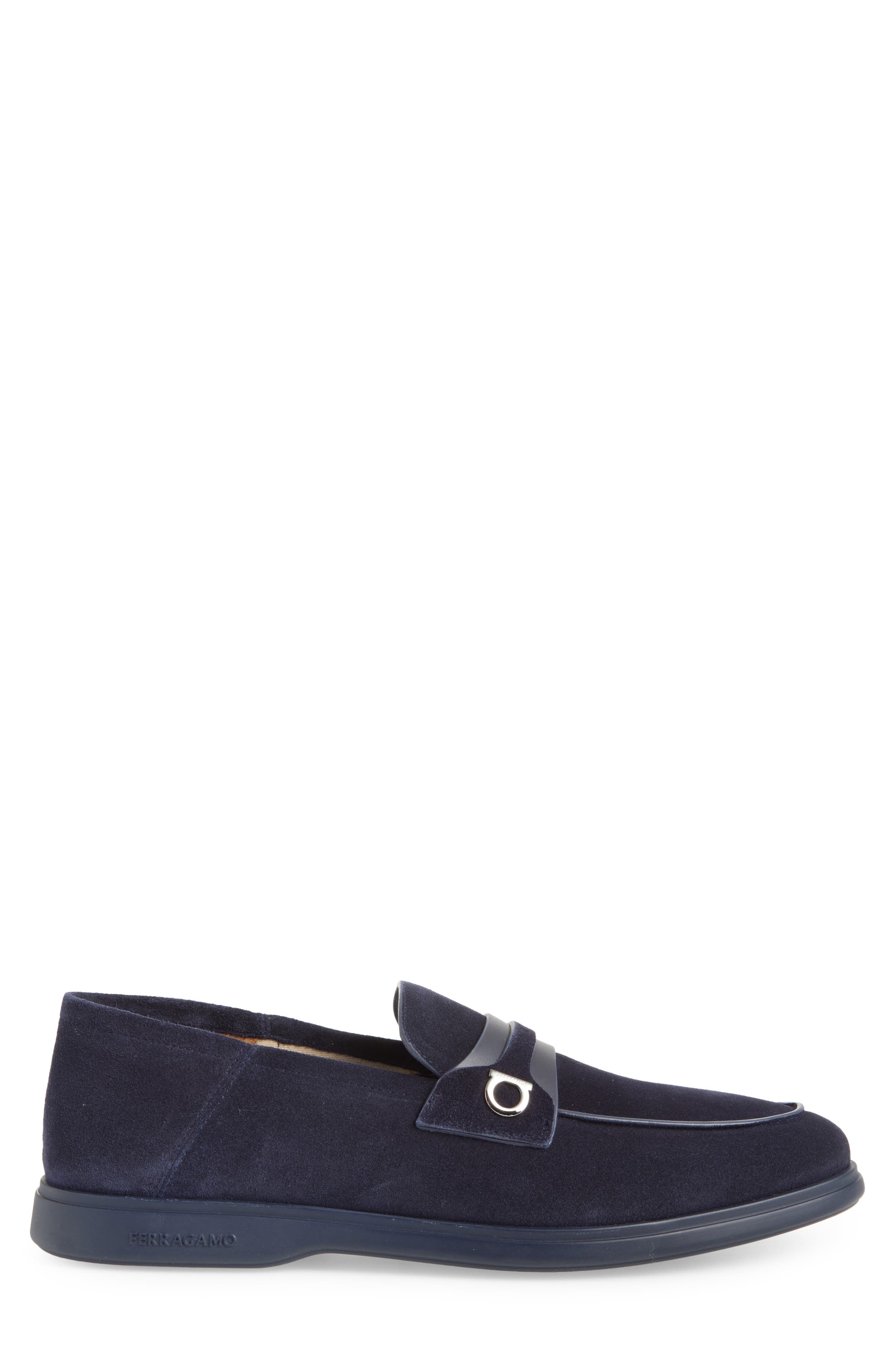FERRAGAMO Drame Loafer in Navy at Nordstrom - 3