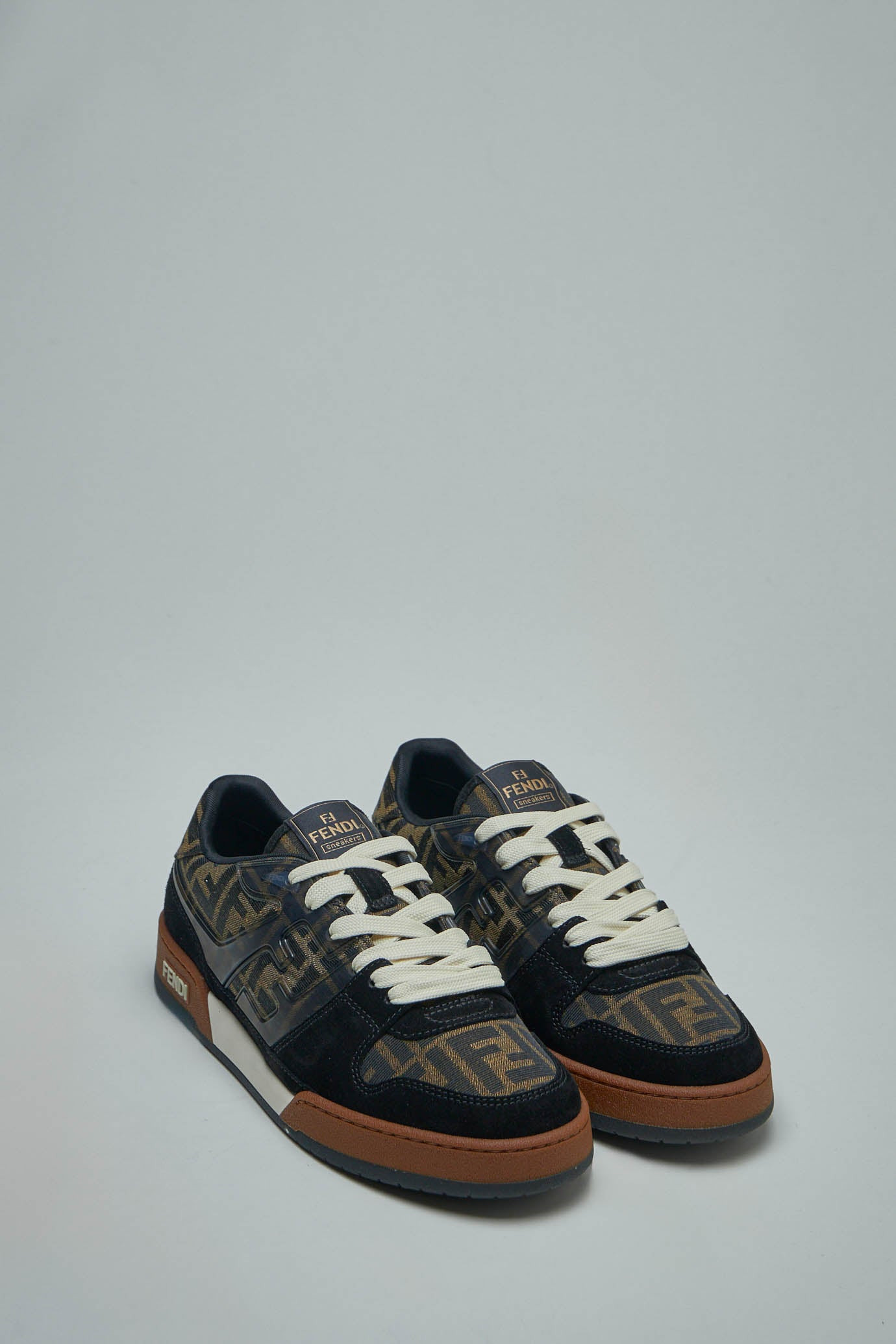 Match FF Jacquard Low-Top Sneakers - 2