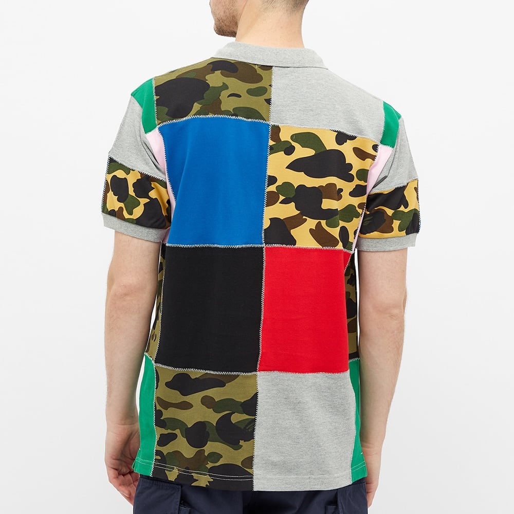 A Bathing Ape Patchwork Polo - 6