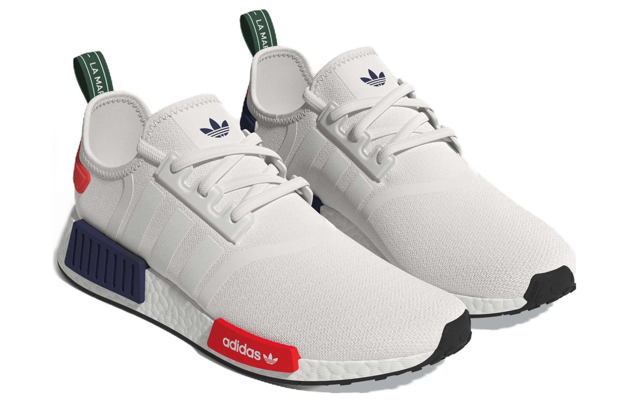 adidas NMD_R1 'White Navy Solar Red' HQ4464 - 3