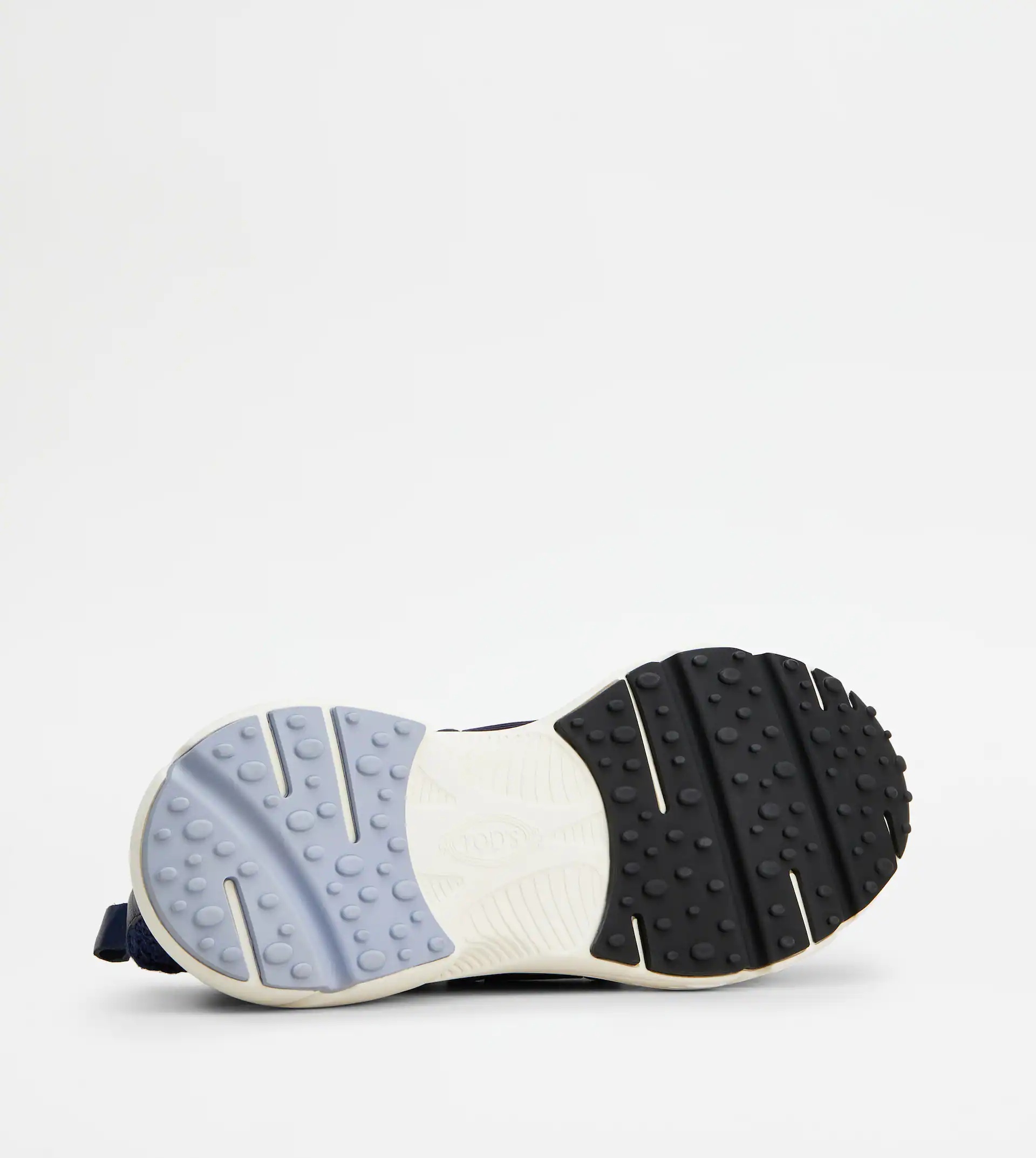 SLIP-ON SNEAKERS IN FABRIC - BLUE - 5