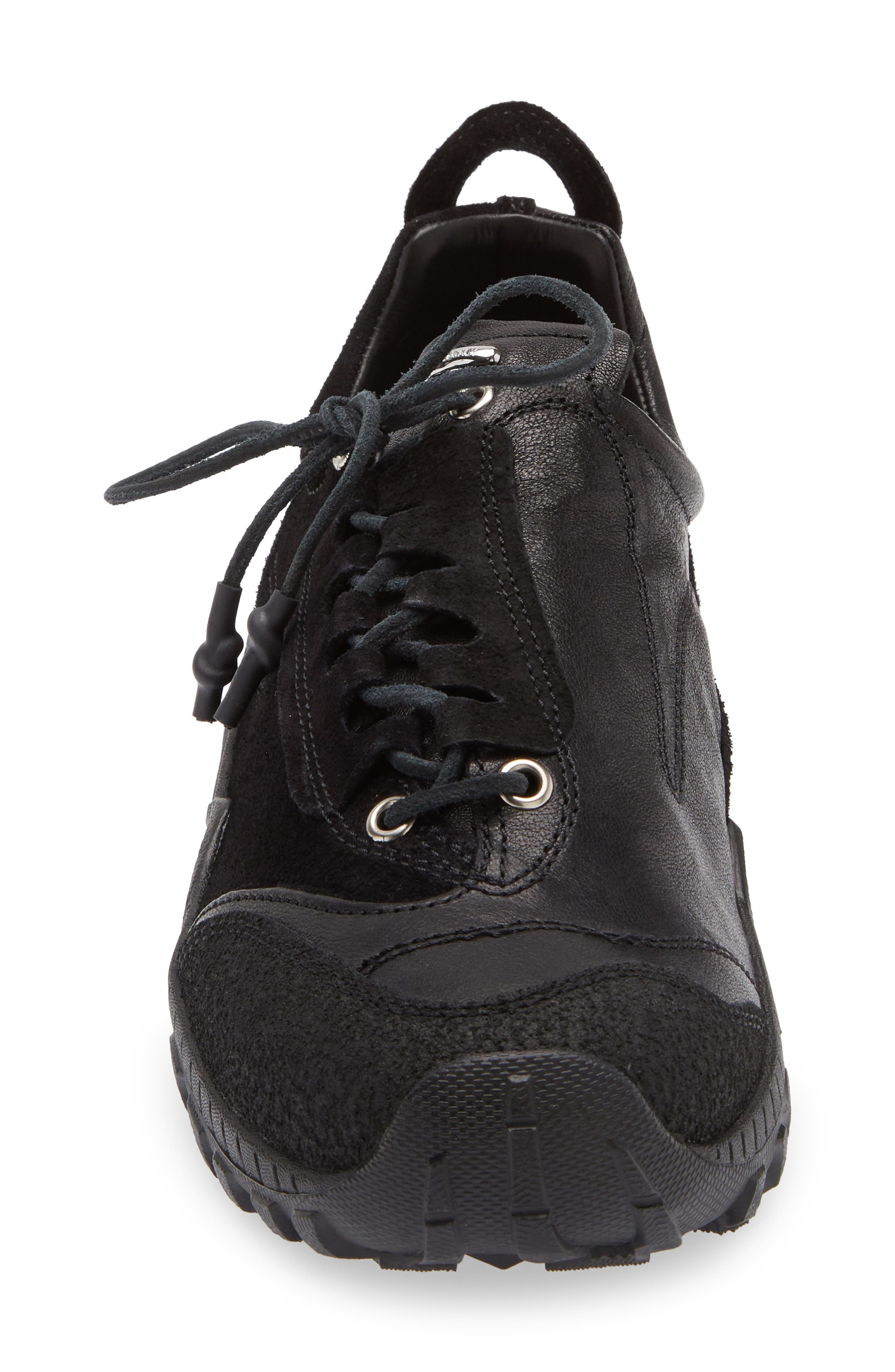 OUR LEGACY Gabe Sneaker in Stealth Black Leather at Nordstrom - 4