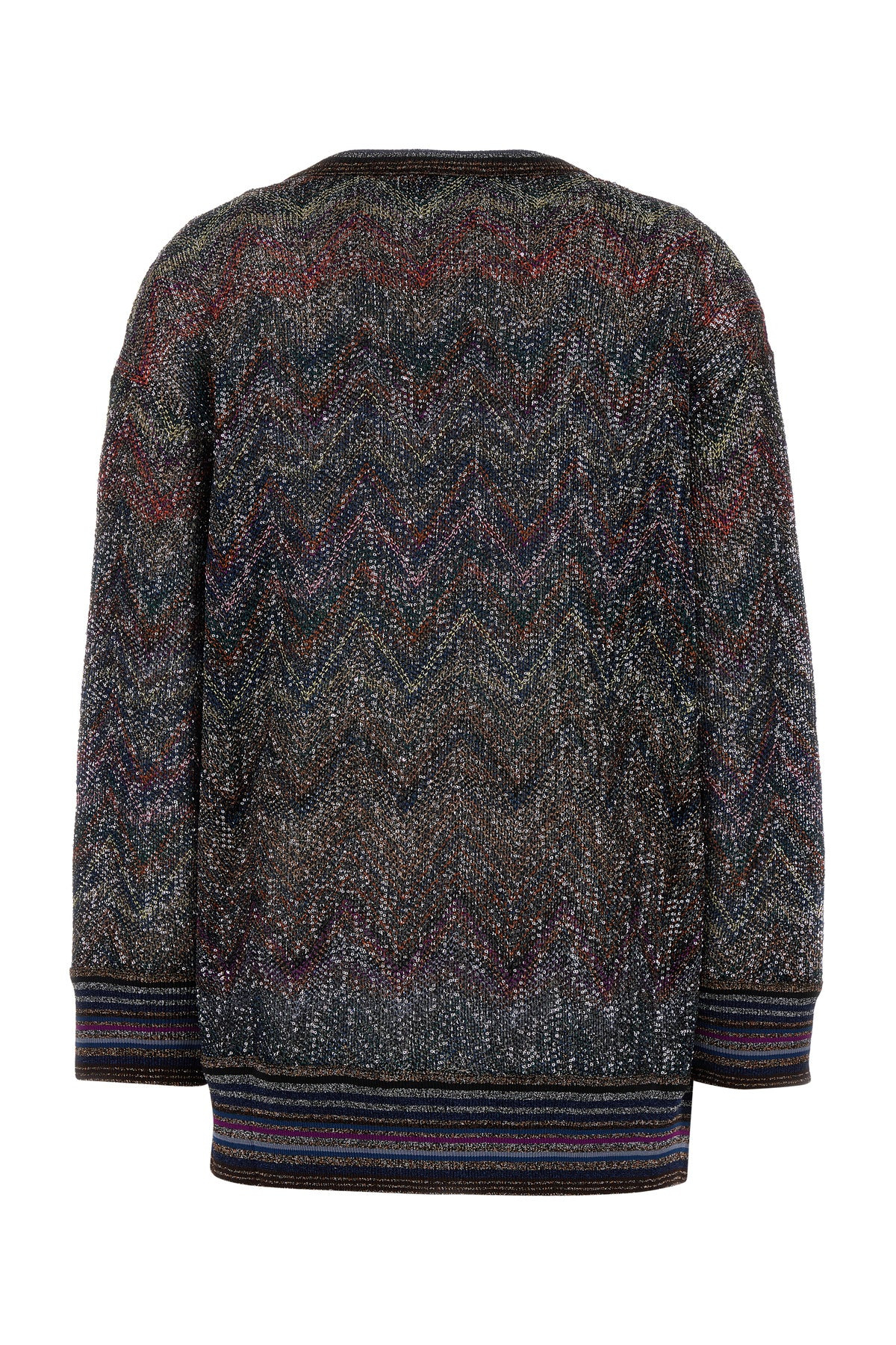Multicolor viscose blend cardigan - 2