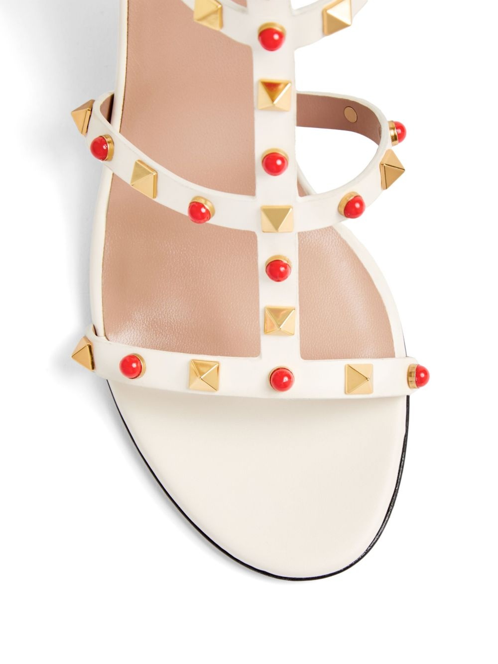 Rockstud sandals - 4