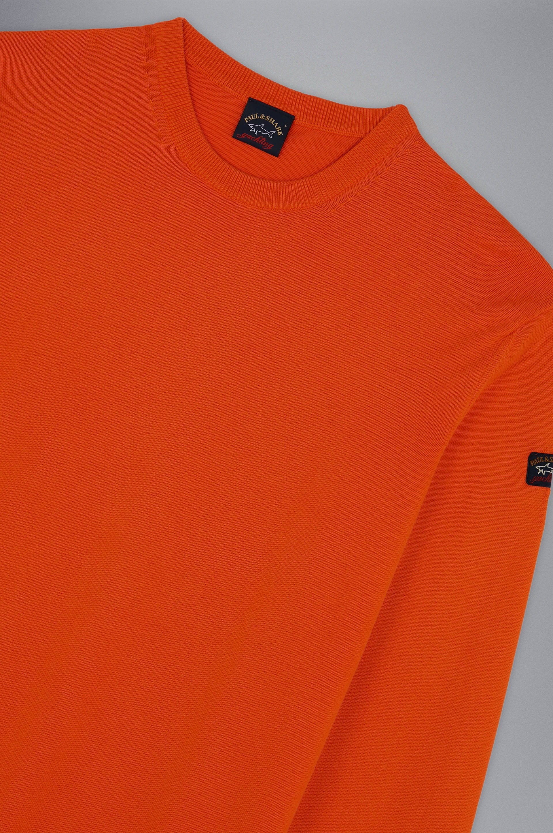 GARMENT DYED PIMA COTTON JUMPER - 5