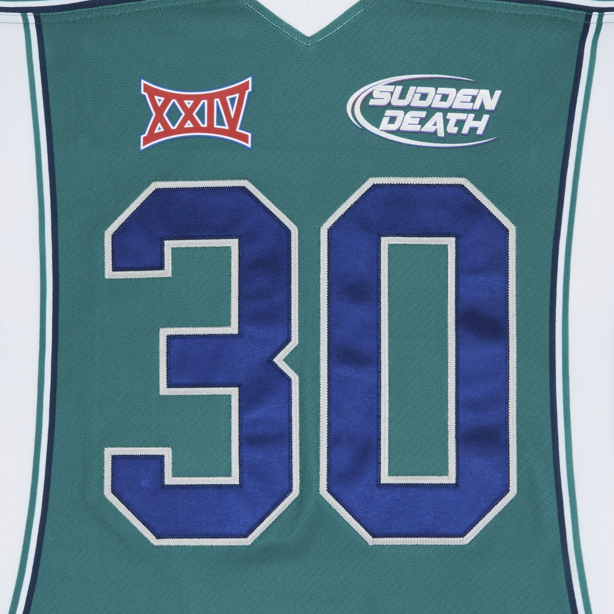 Supreme Sudden Death Football Jersey 'Teal' - 3