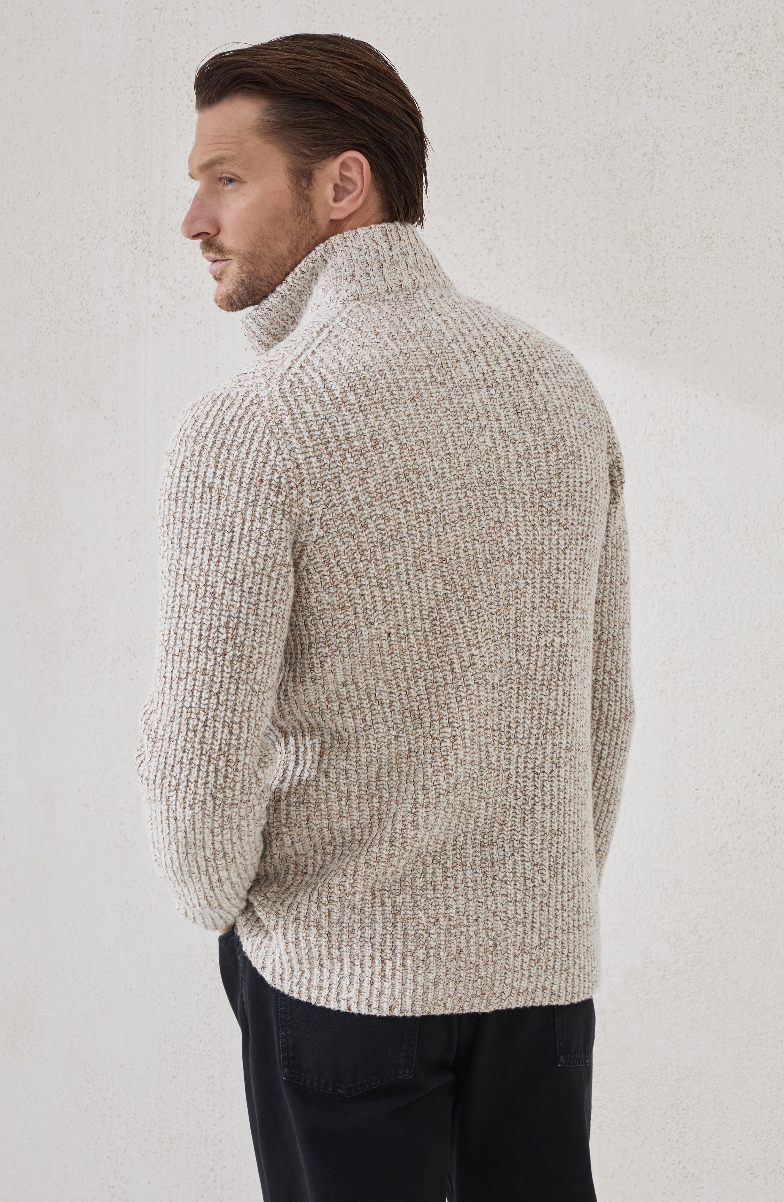 Brunello Cucinelli Cardigan with metal buttons in Ecru at Nordstrom - 3