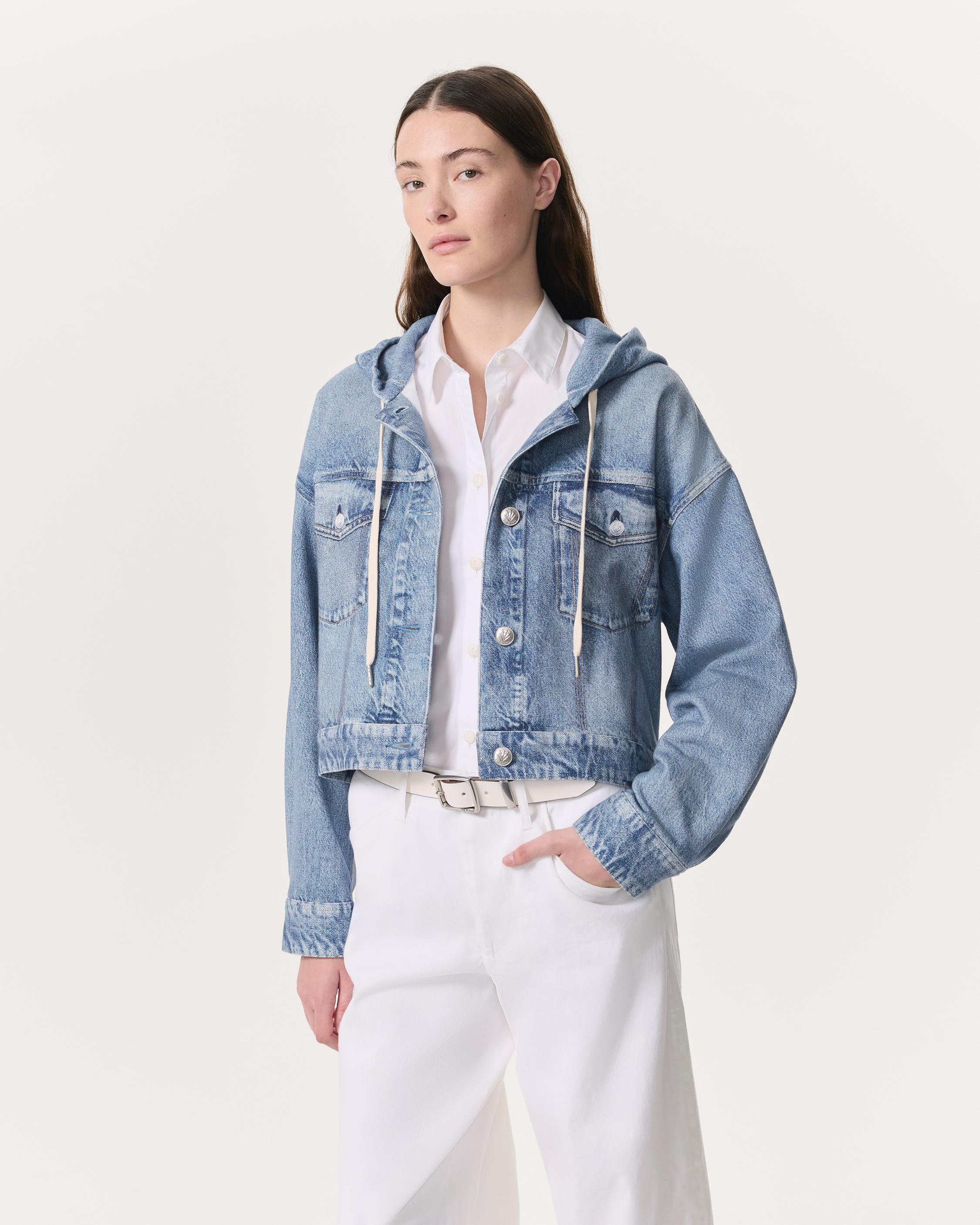 Miramar Terry Trucker Hoodie
Cotton Terry - 2