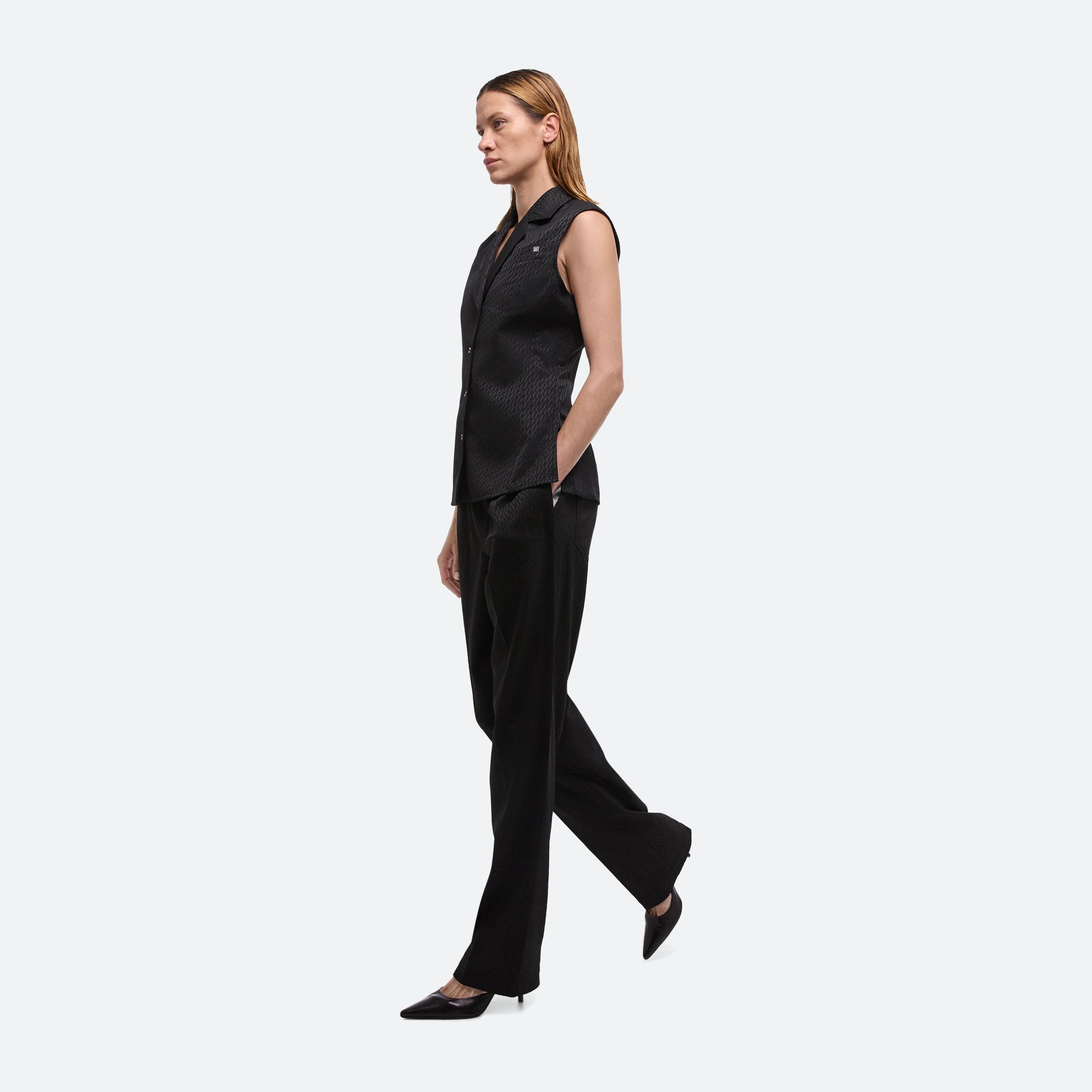 MODEST JACQUARD VEST - 7