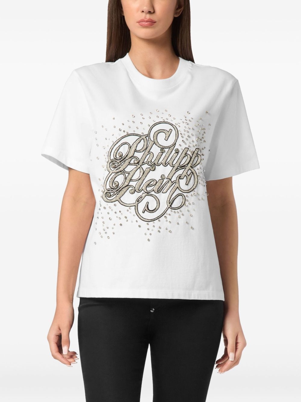 crystal-embellished T-Shirt - 3