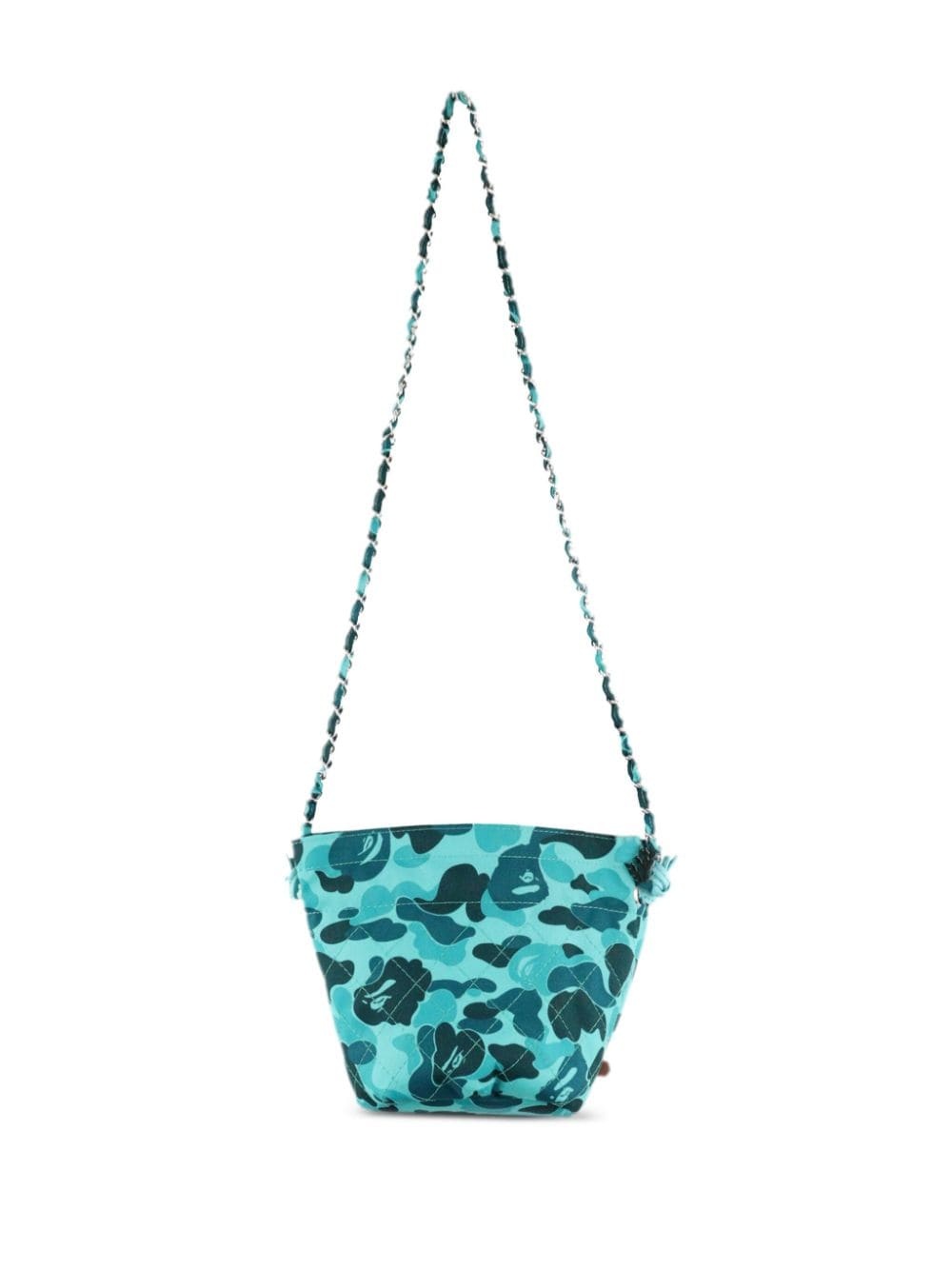 x BAPE camouflage-print bucket bag - 2
