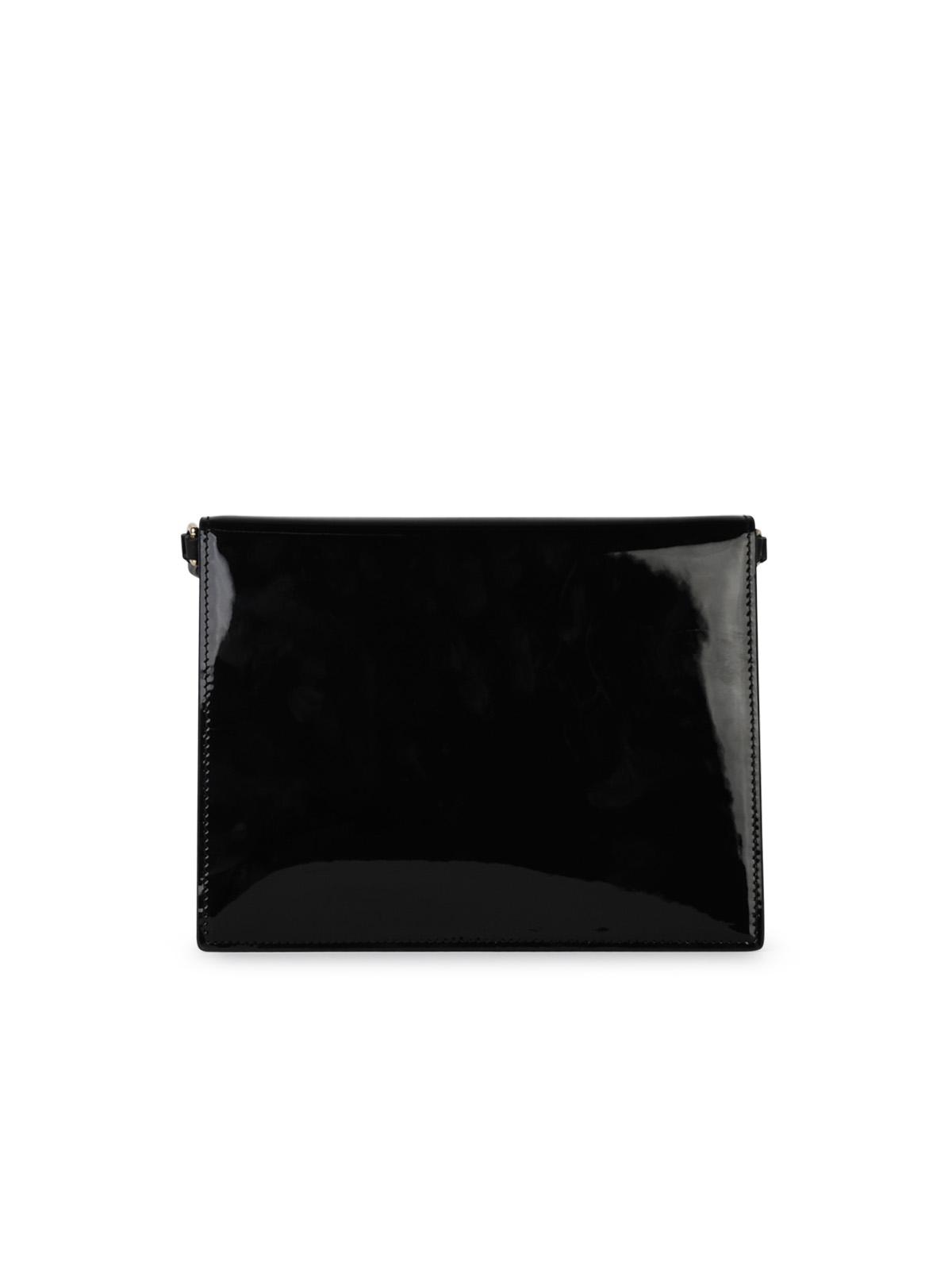 Dolce & Gabbana Black Shiny Leather Shoulder Bag Woman - 3