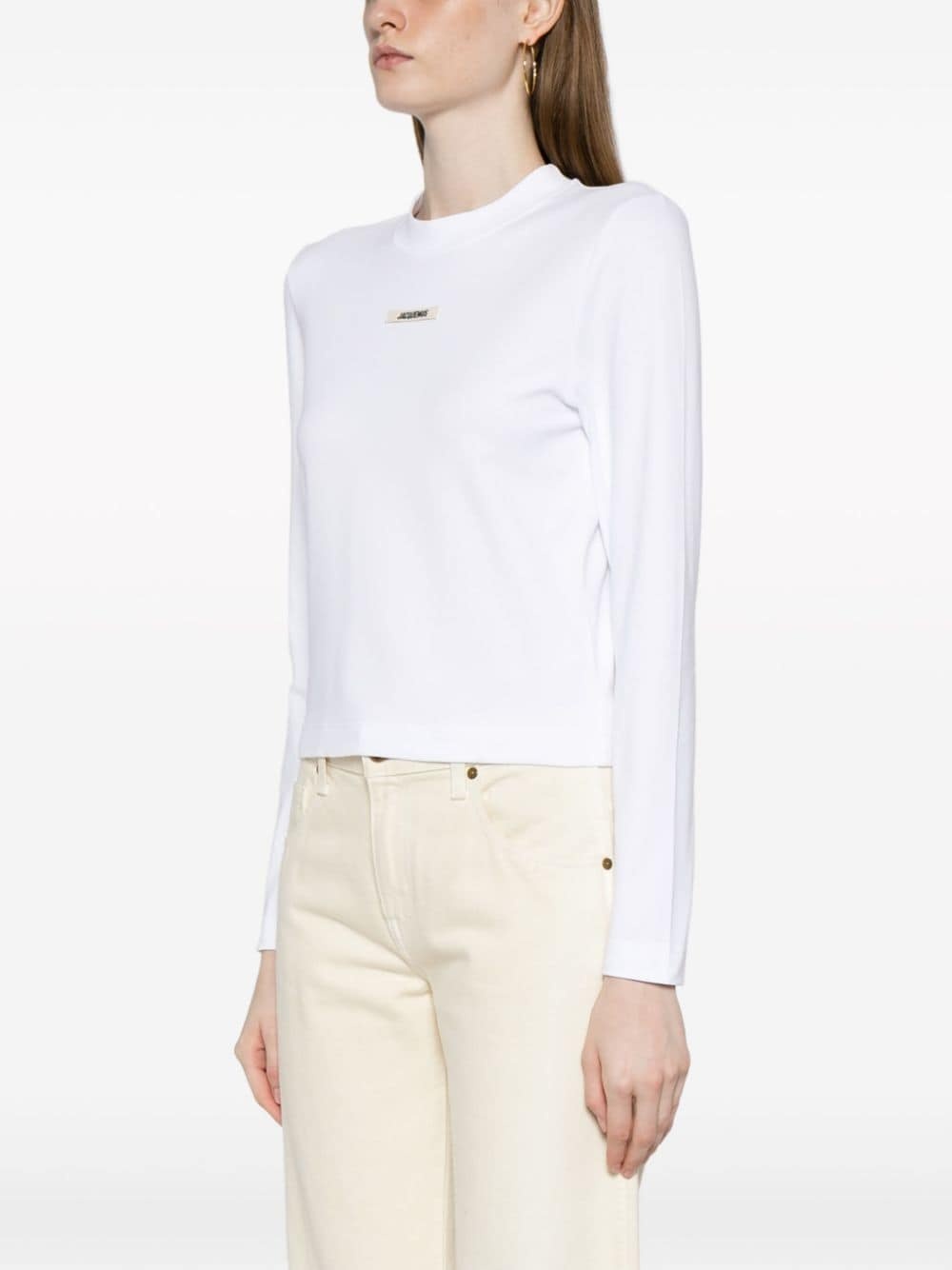 Le Gros Grain long-sleeved top - 3