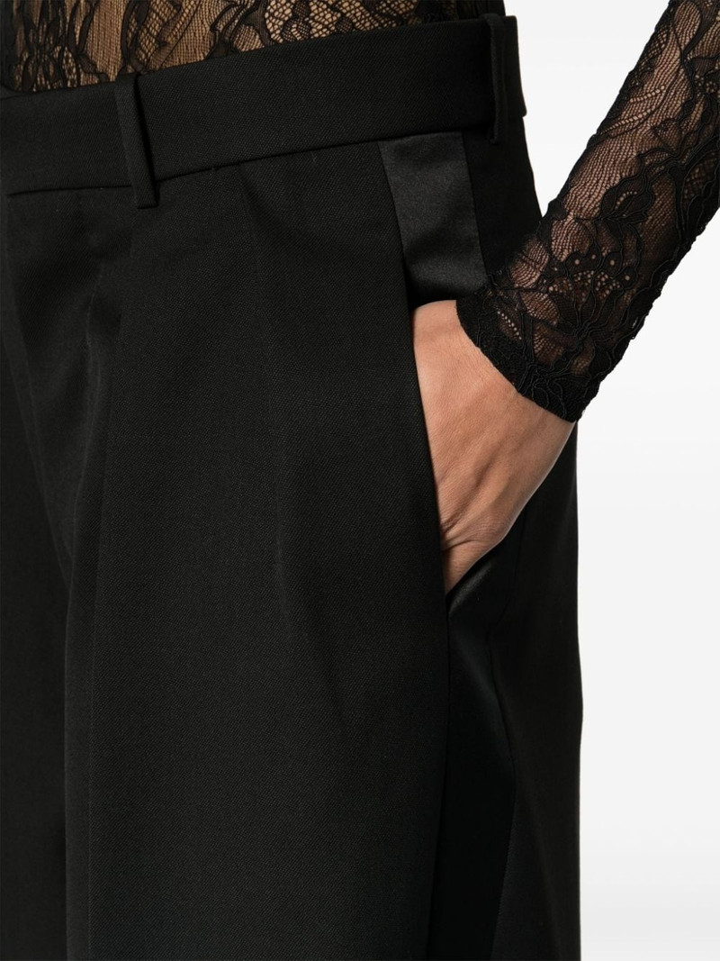pleated wide-leg trousers 5