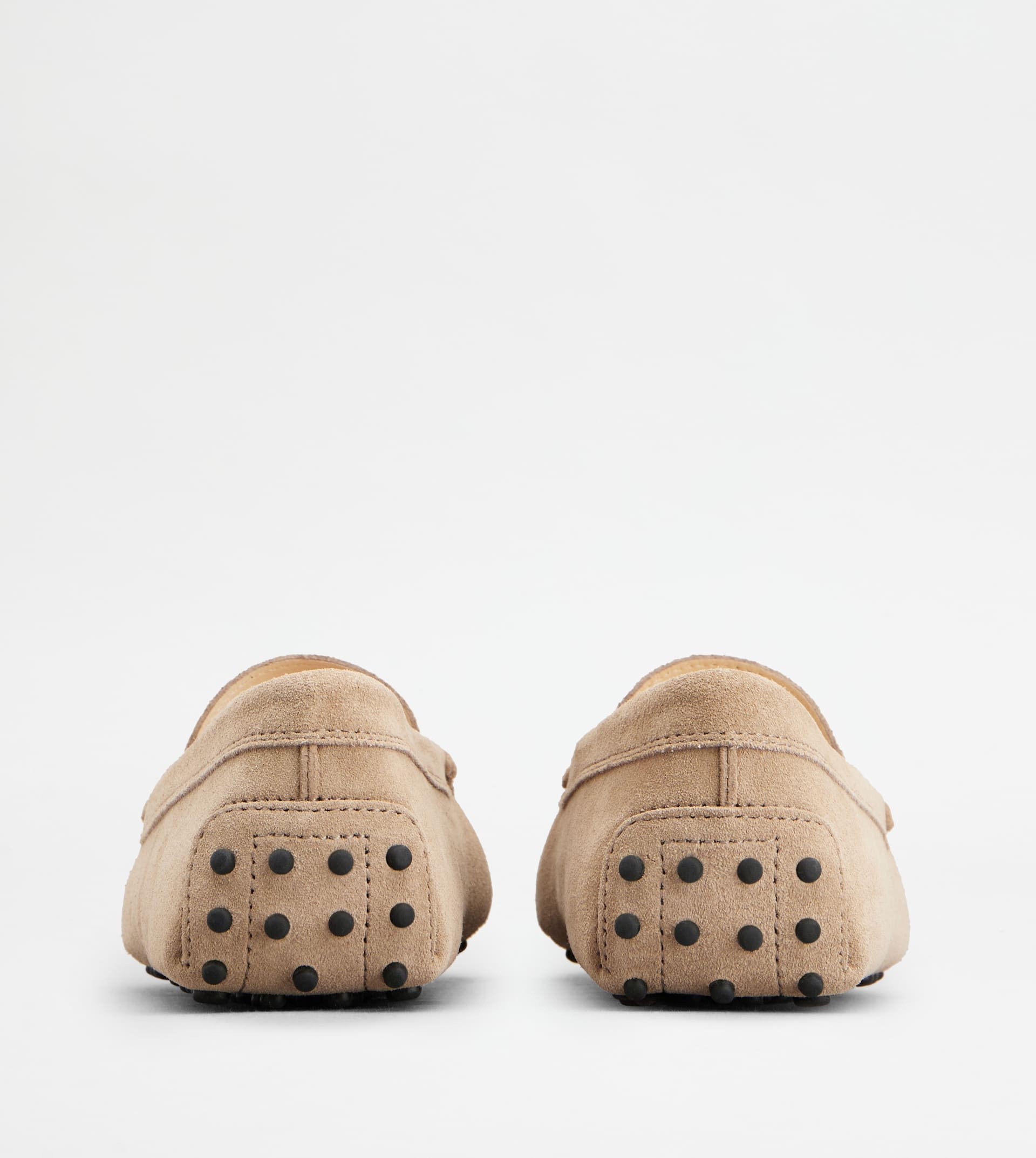GOMMINO DRIVING SHOES IN SUEDE - BEIGE - 3