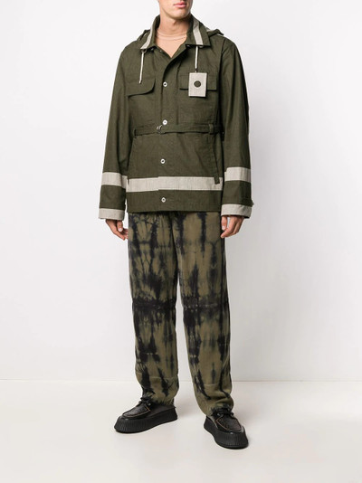 Craig Green belted lightweight jacket  outlook