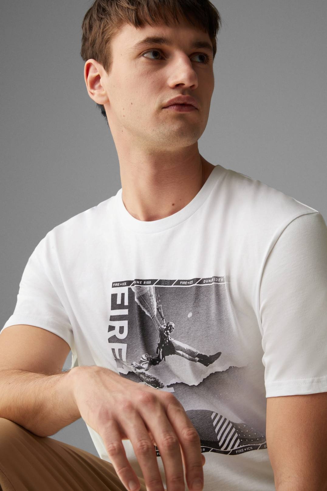 MICK T-SHIRT IN WHITE - 4