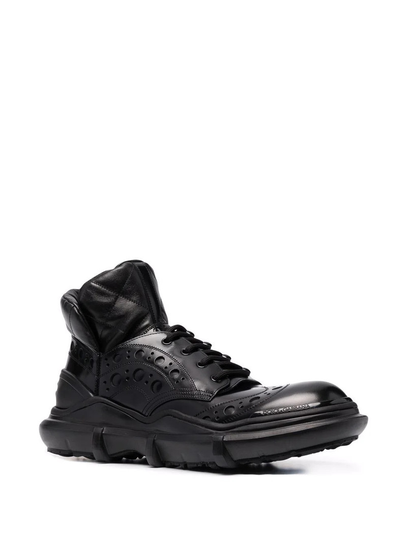Dolce & Gabbana brogue-style boots outlook