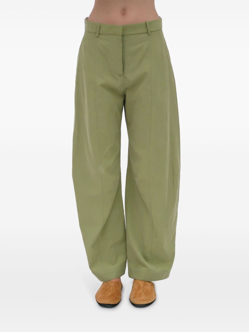 straight-leg trousers - 6