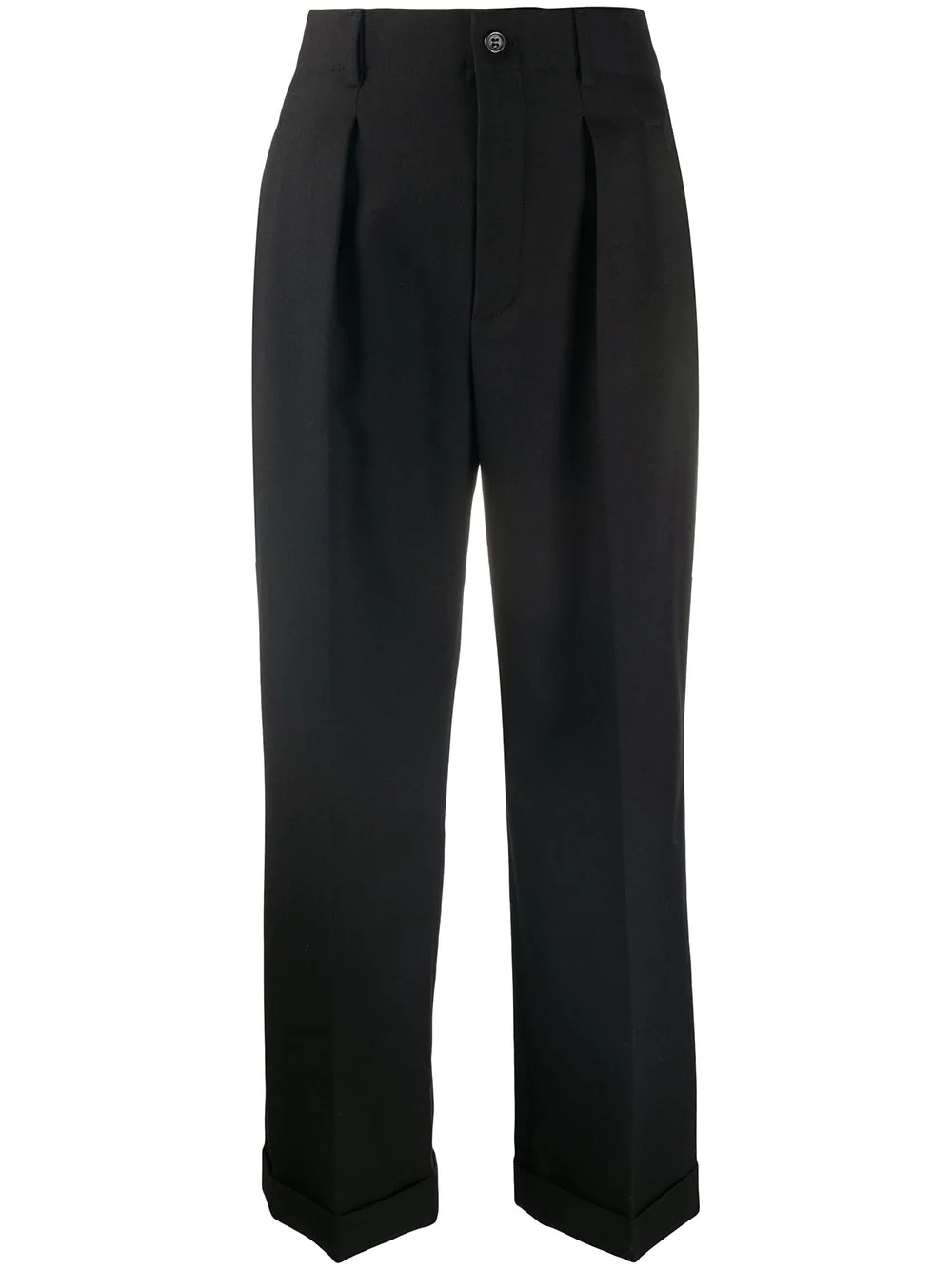 cropped tailored trousers - 1