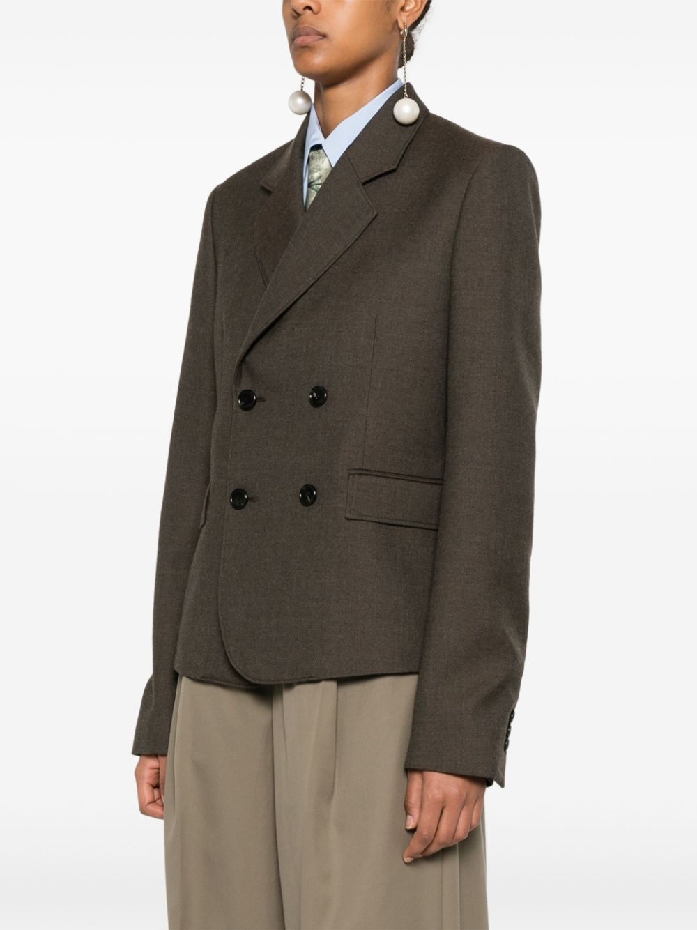 VIP【送料関税込】LOEWE WOOL DOUBLE-BREASTED JACKET LOEWE - Wool double-breasted jacket | Leam Roma - Luxury