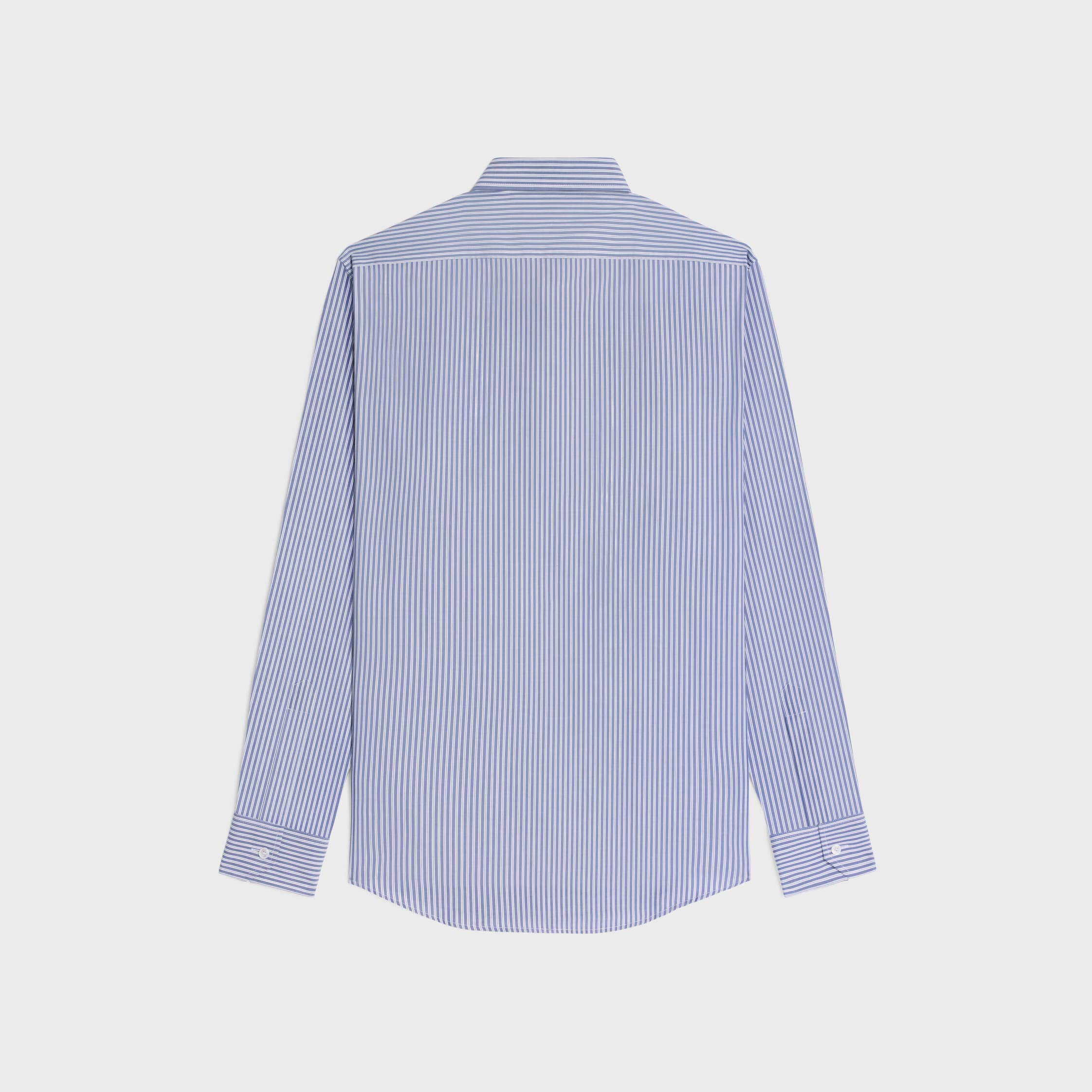 loose shirt in striped cotton - 2