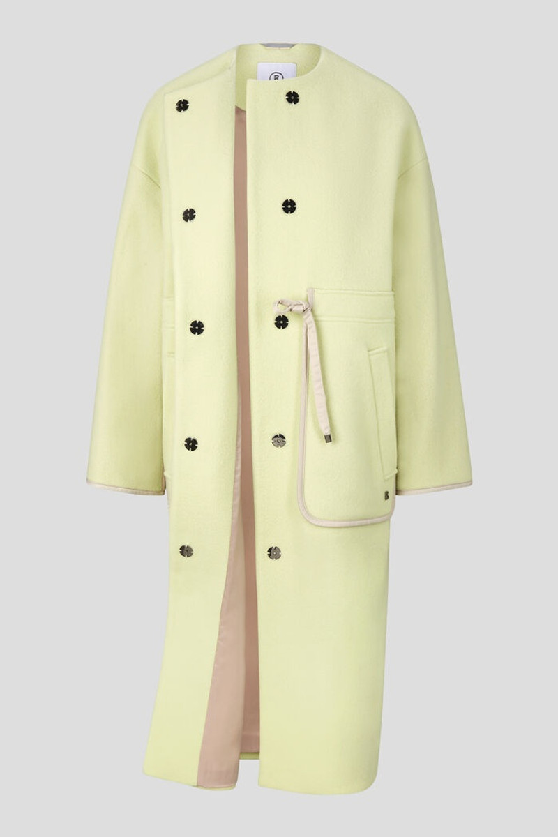 Dascha Coat in Pastel yellow 6