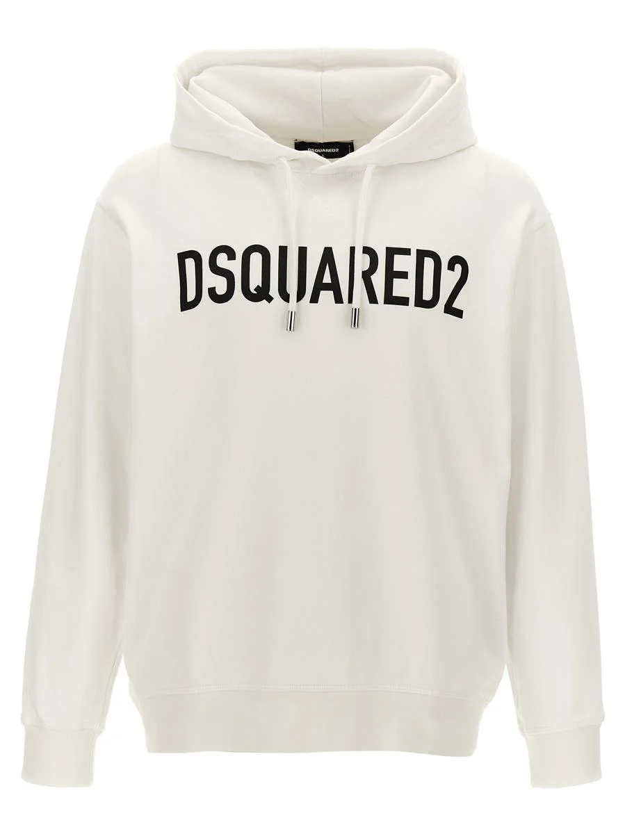 Dsquared2 Logo Print Hoodie - 1